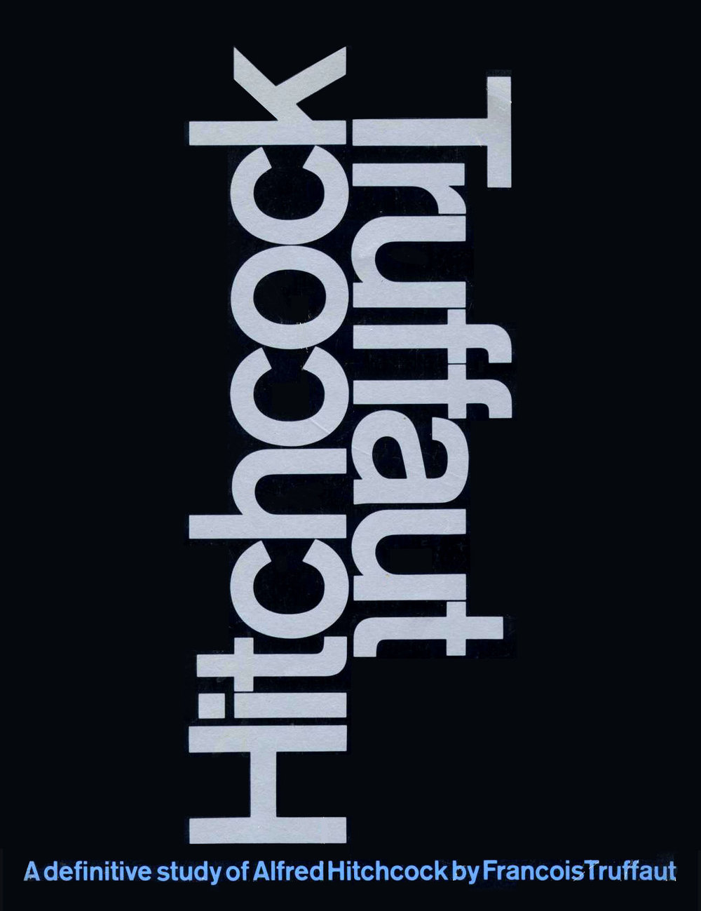 Hitchcock/Truffaut book cover - Fonts In Use