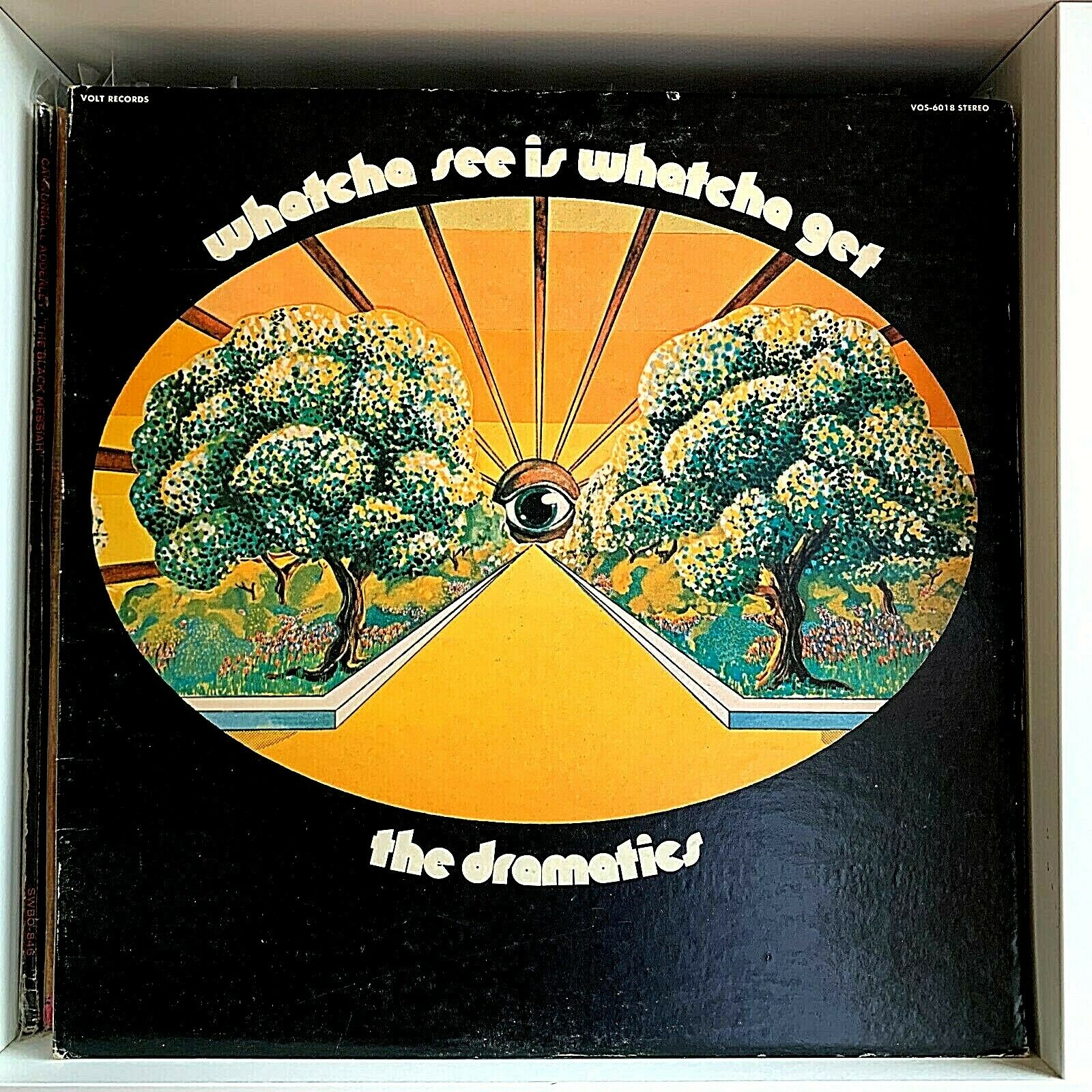 The Dramatics – Watcha See Is Whatcha Get album art - Fonts In Use