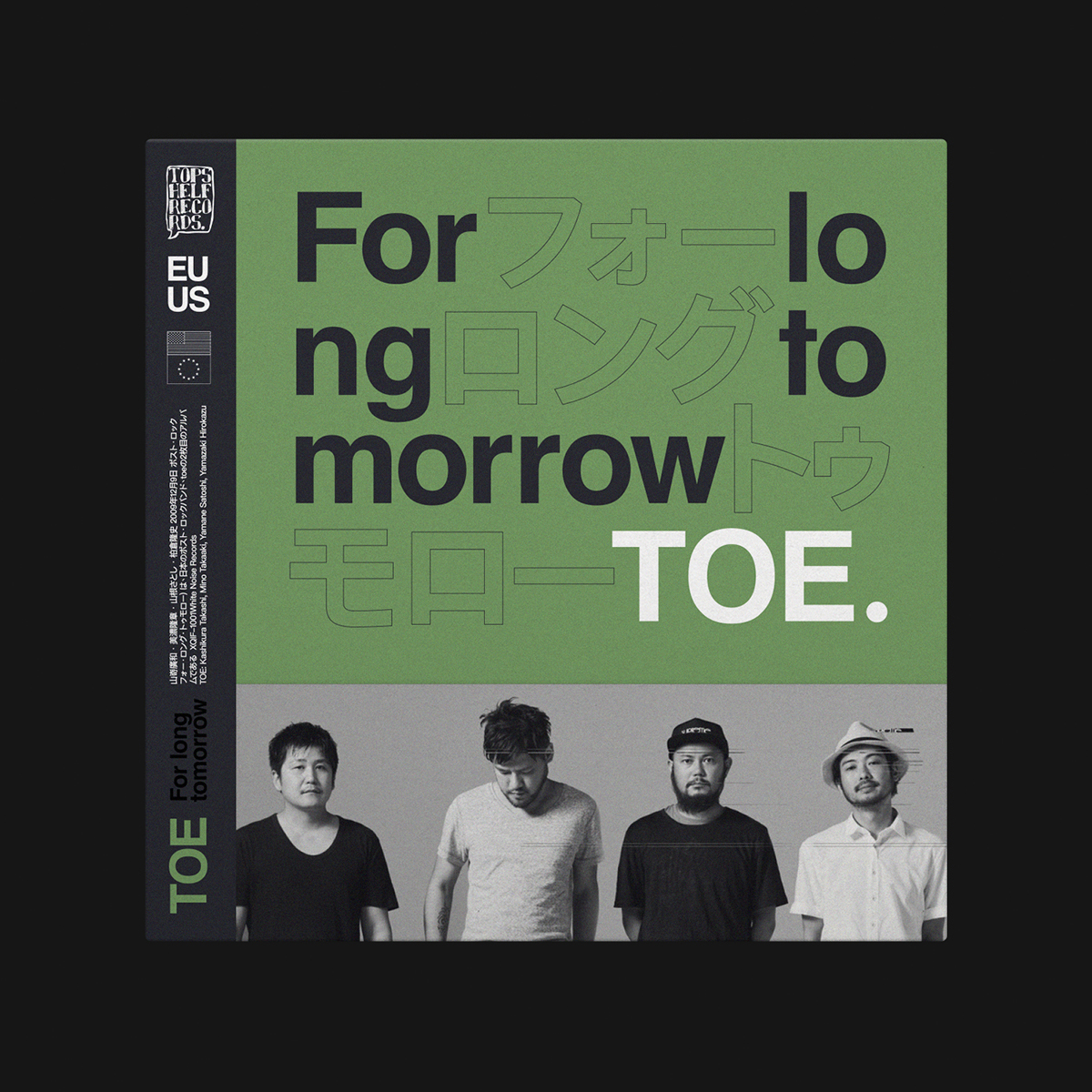 TOE – For Long Tomorrow - Fonts In Use