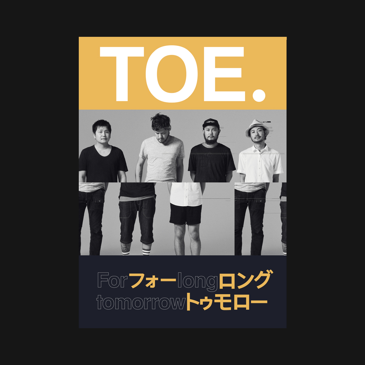 TOE – For Long Tomorrow - Fonts In Use