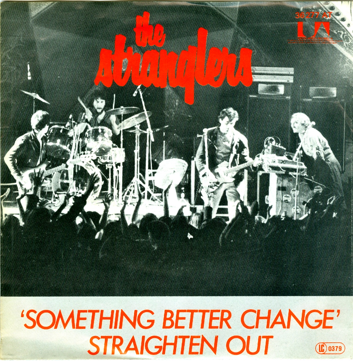 The Stranglers band logo and early record sleeves - Fonts In Use