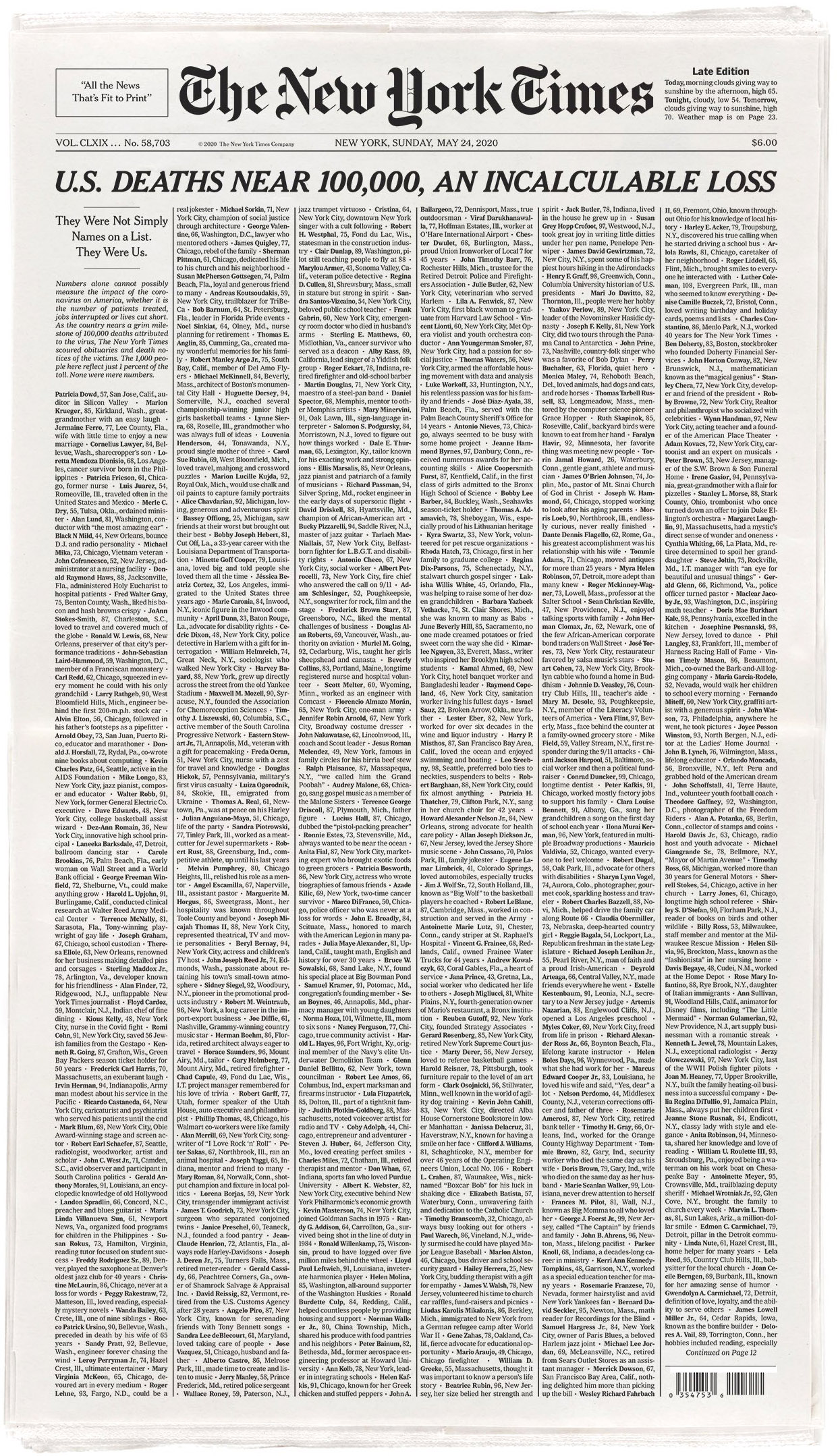【新聞】FINAL  「FINAL TIMES ISSUE 1」 Front Page Scan - New York Times