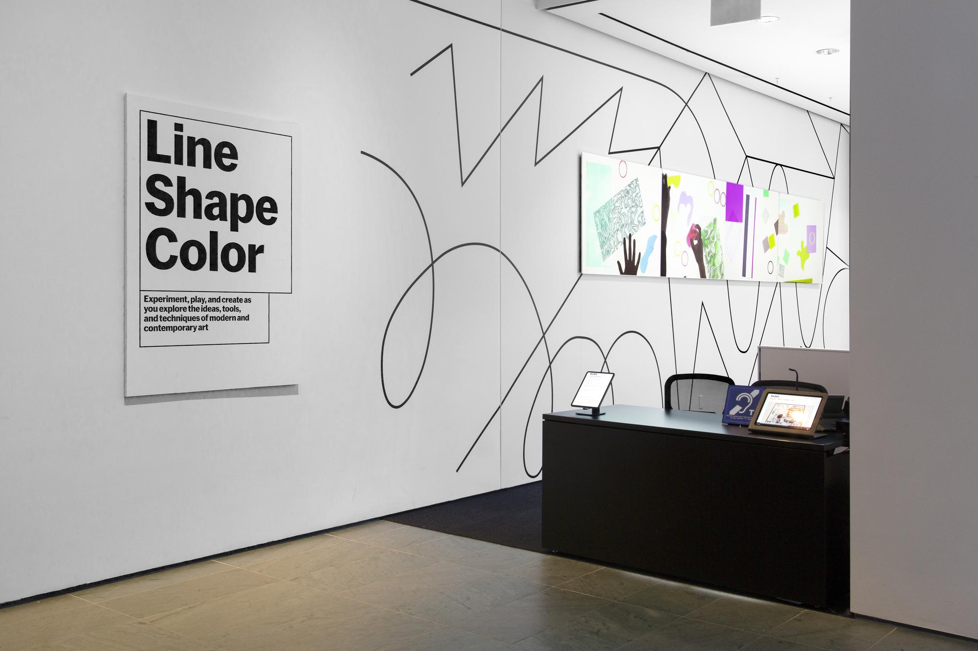 MoMA's Art Lab - Fonts In Use