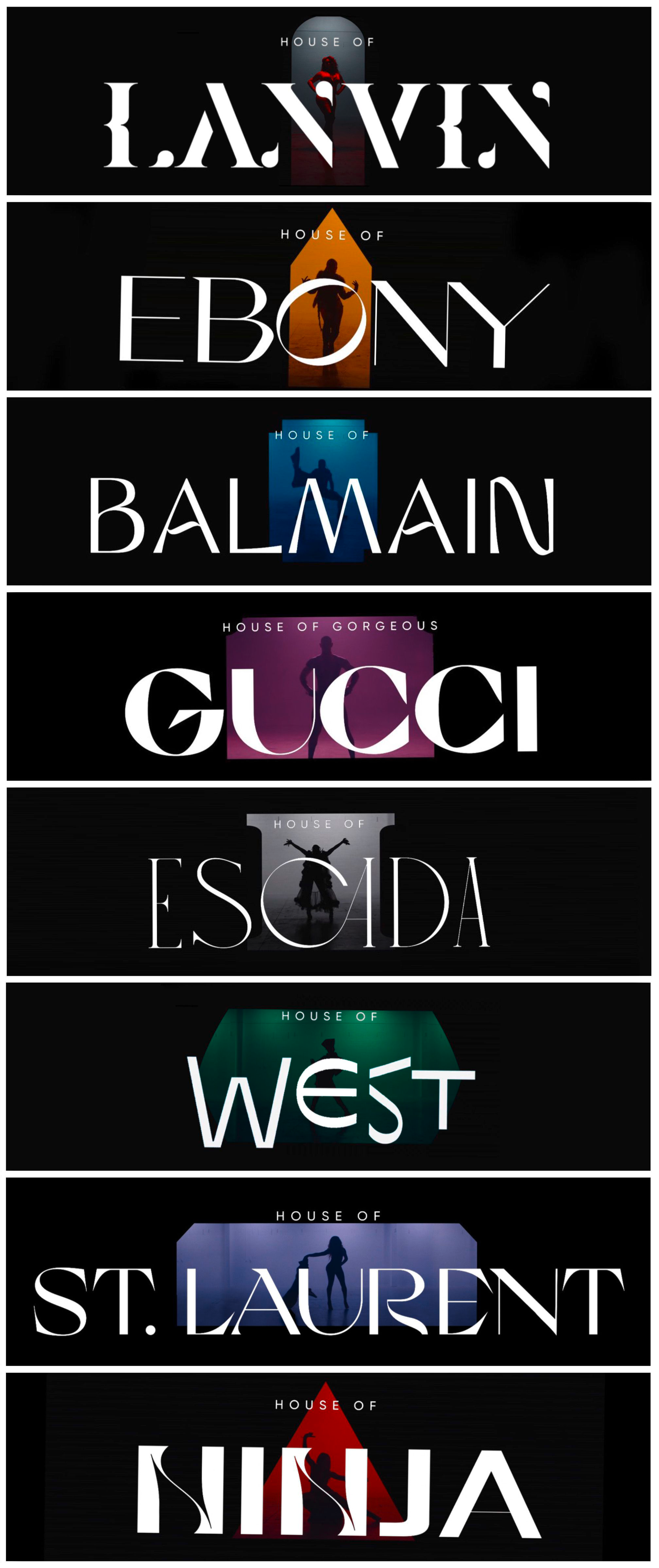 Legendary reality competition show (HBO Max, 2020) - Fonts In Use