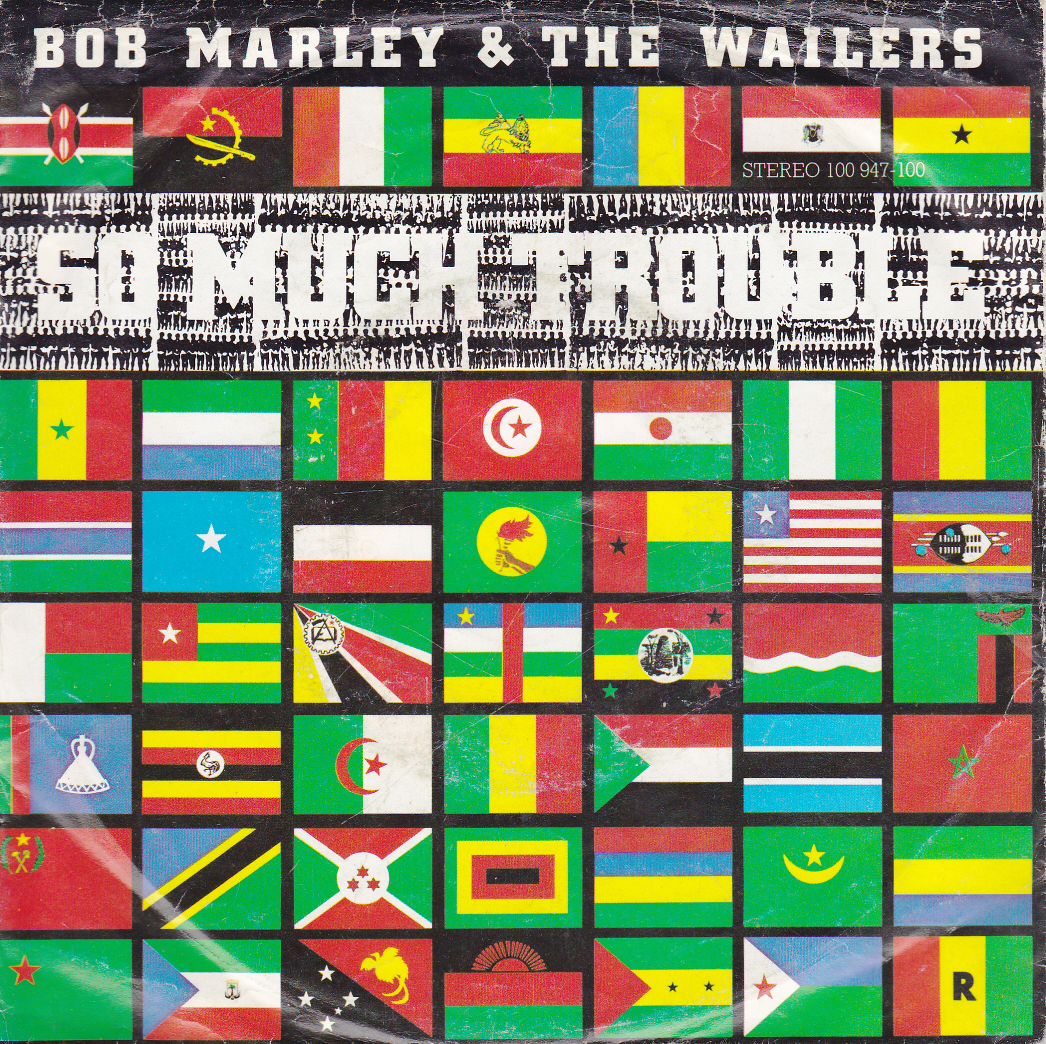 Bob Marley & the Wailers – Survival album art - Fonts In Use