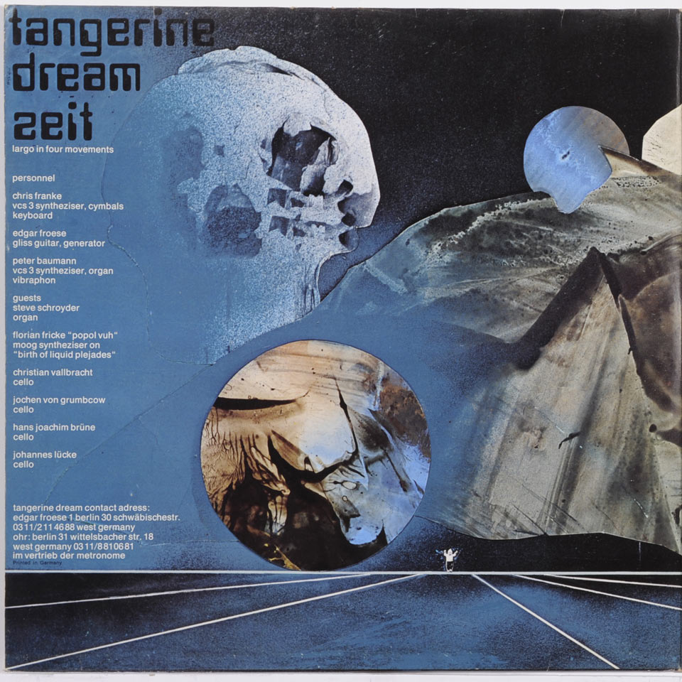 Tangerine Dream – Zeit album art - Fonts In Use