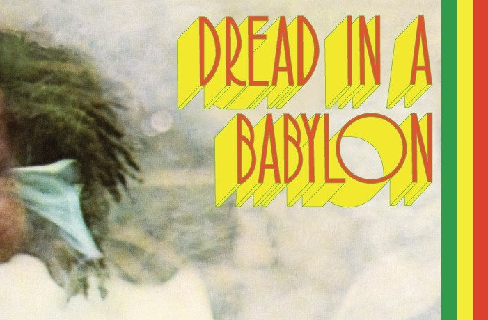 U-Roy – Dread in a Babylon album art - Fonts In Use