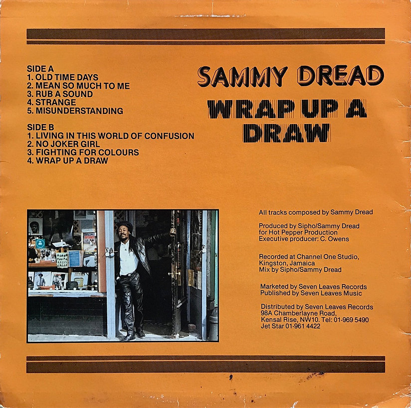 Sammy Dread – Wrap up a draw - Fonts In Use