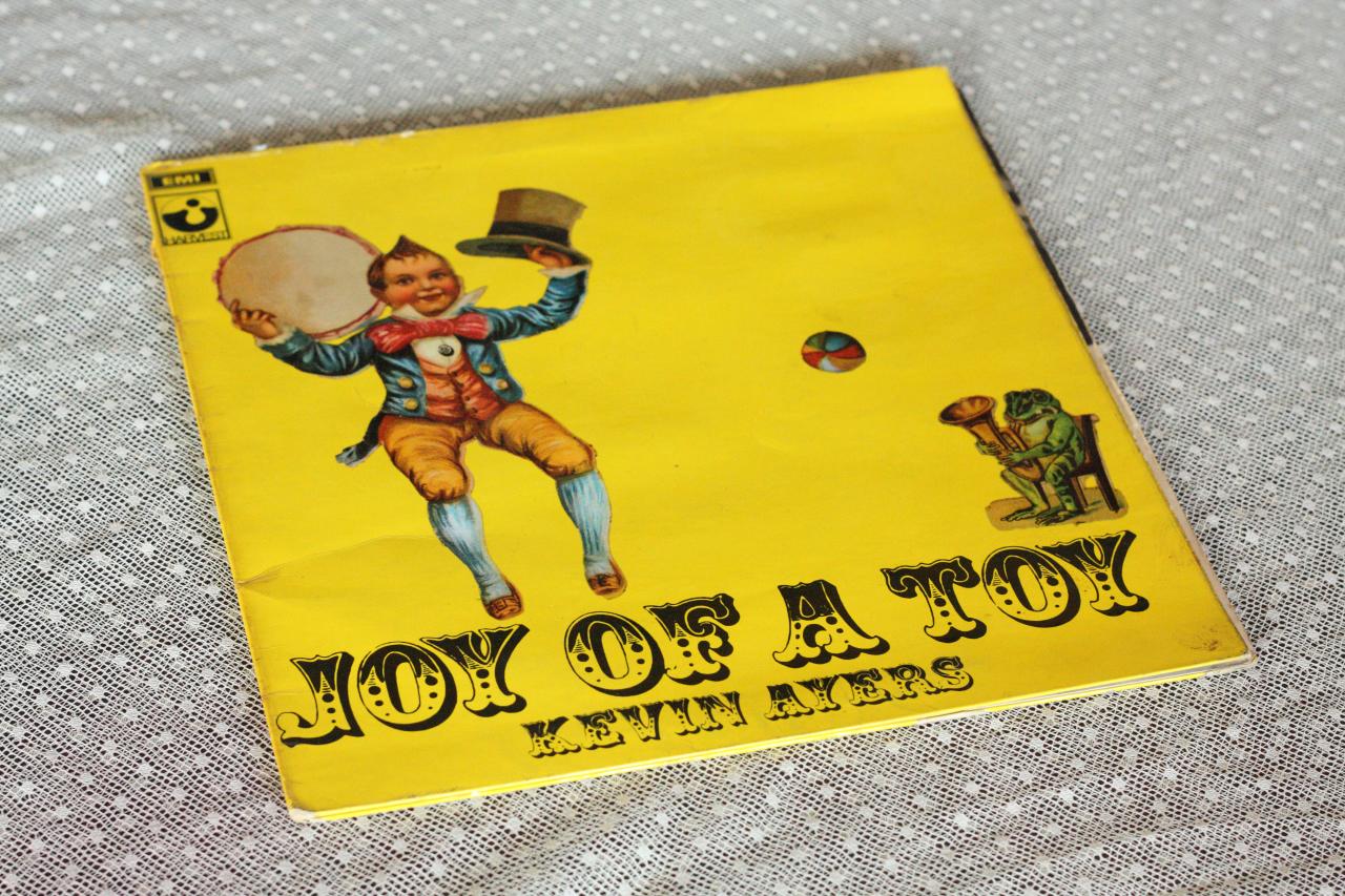 Kevin Ayers – Joy of a Toy album art - Fonts In Use