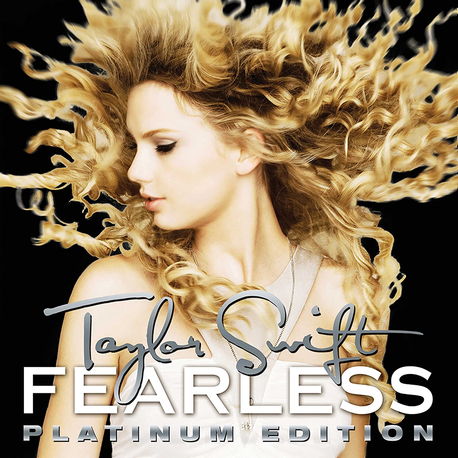 Taylor Swift Fearless ポスター RARE Taylor Swift “Fearless” Album Cover Metallic Lithograph