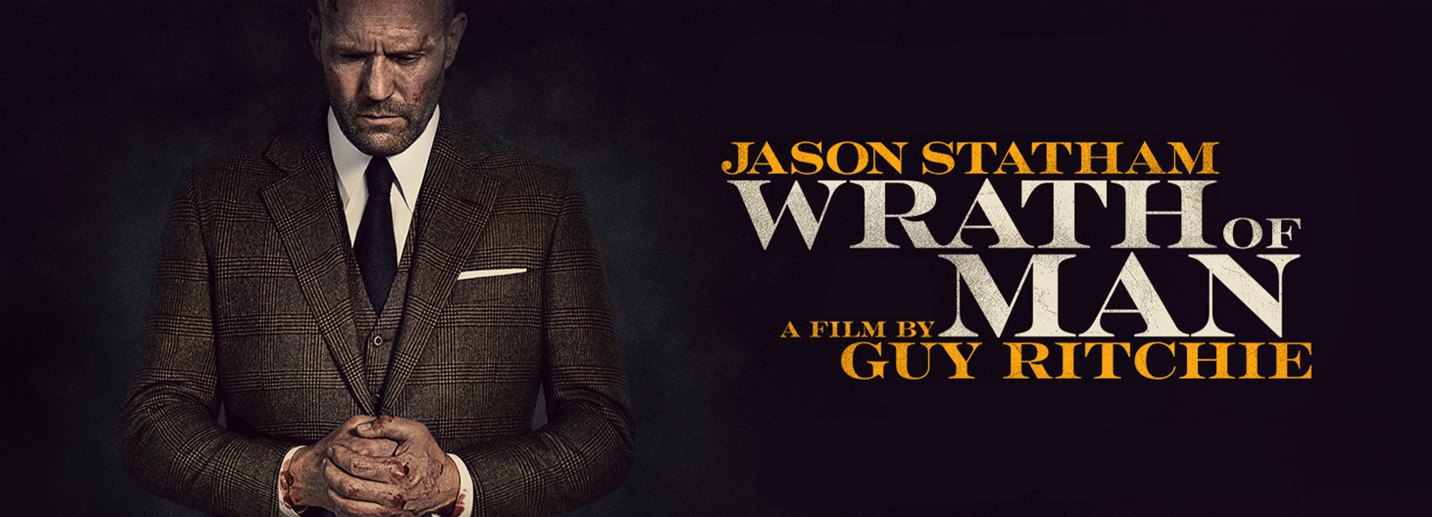 Wrath of Man (2021) movie poster - Fonts In Use
