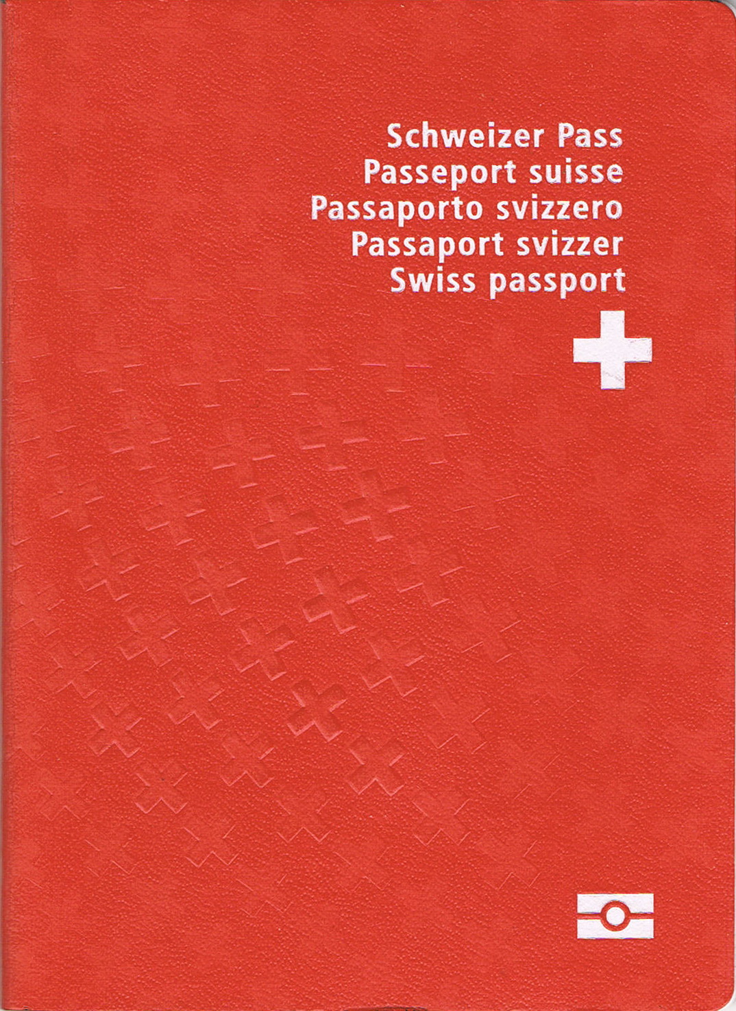 Swiss Passport, 2003–2010 - Fonts In Use