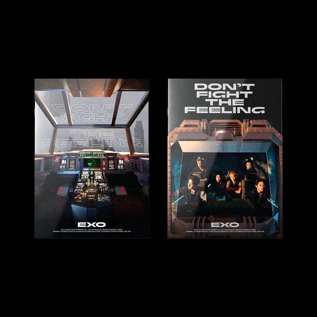 Exo – Don't Fight the Feeling - Fonts In Use