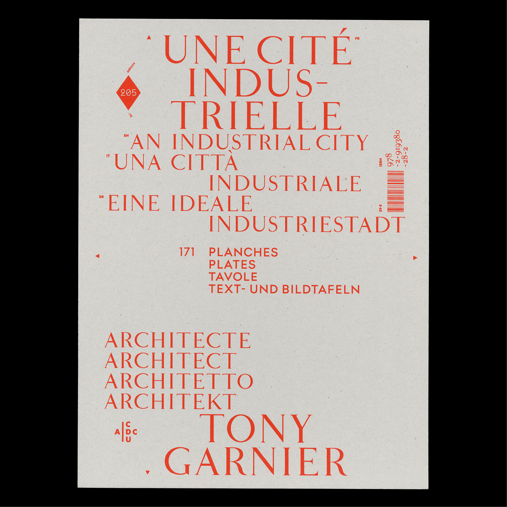 Une cité industrielle, par Tony Garnier - Fonts In Use