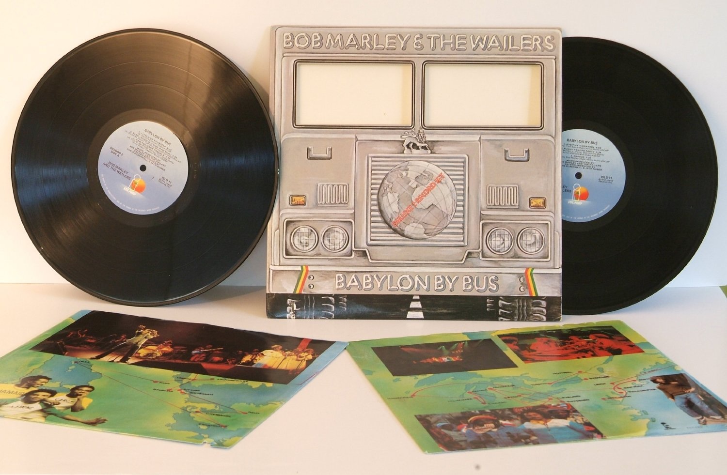 Bob Marley & the Wailers – Babylon by Bus album art - Fonts In Use