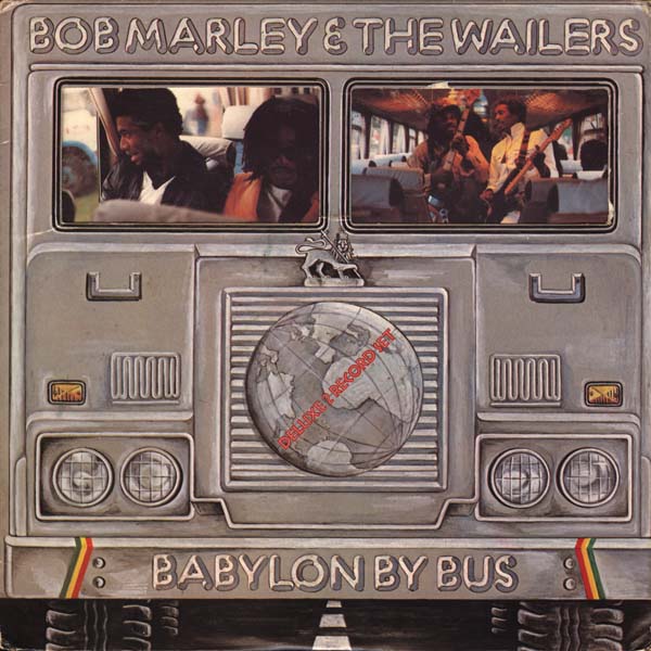 Bob Marley & the Wailers – Babylon by Bus album art - Fonts In Use