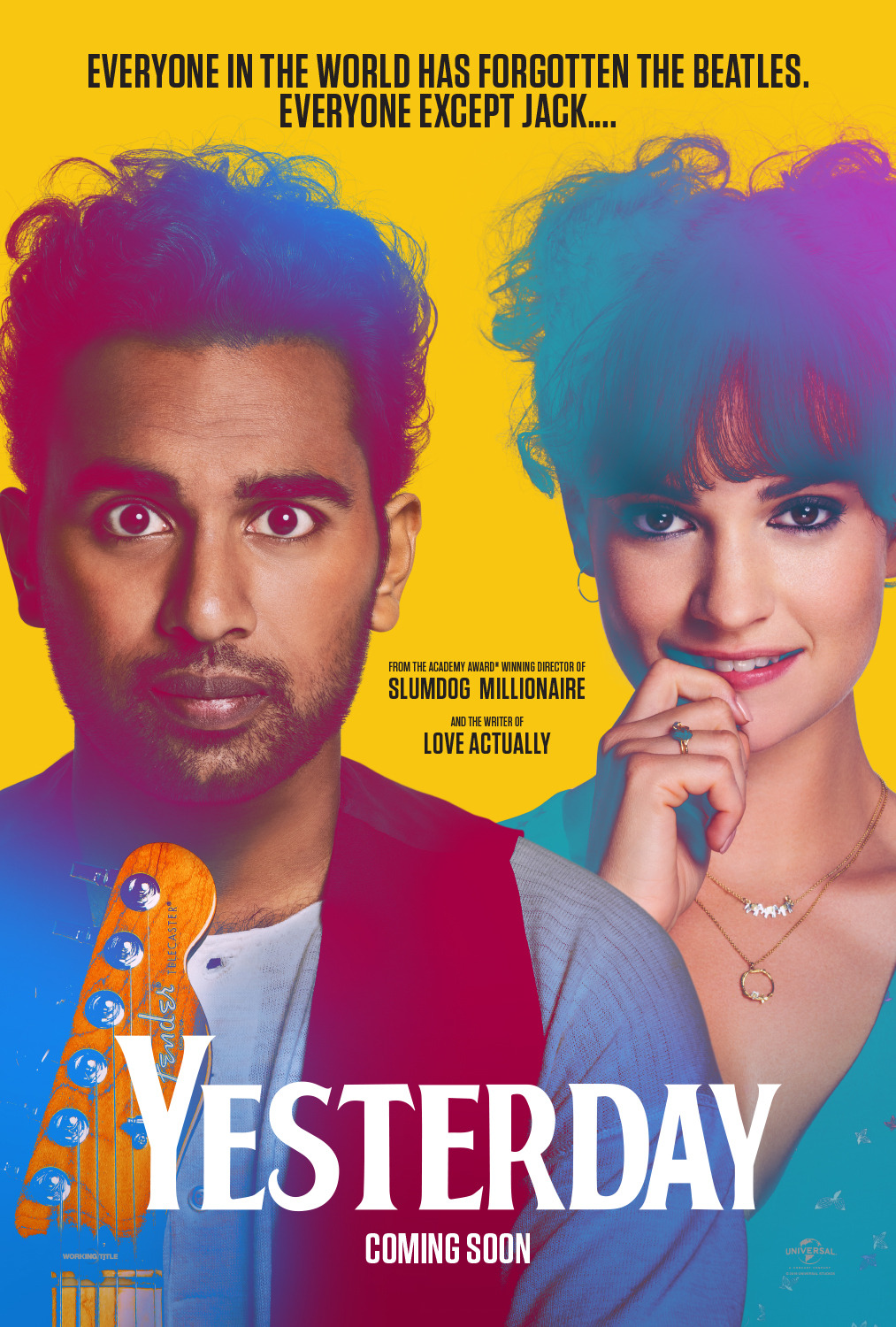 Yesterday (2019) movie posters - Fonts In Use