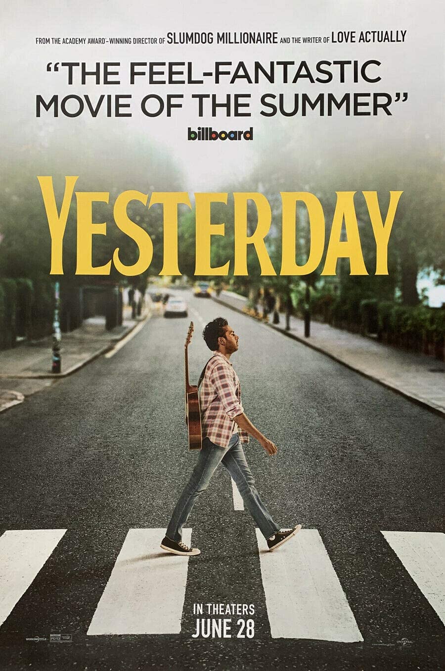 Yesterday (2019) movie posters - Fonts In Use