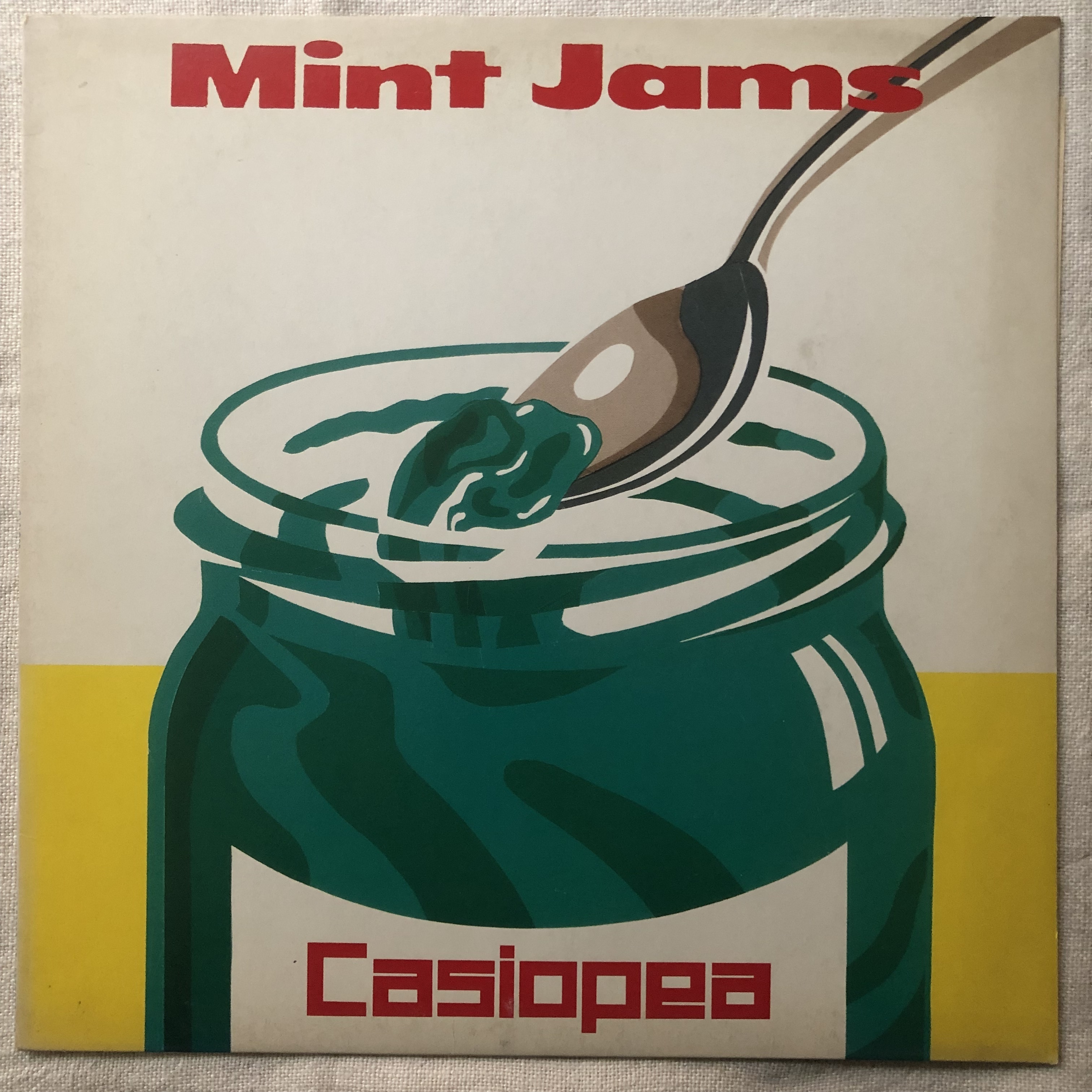 Casiopea – Mint Jams album art - Fonts In Use