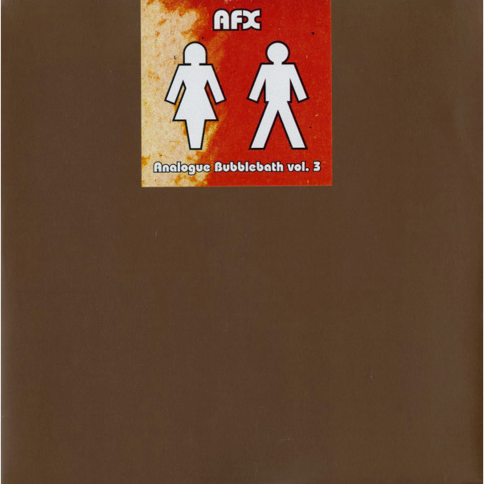 AFX – Analogue Bubblebath Vol. 3 EP (2002 reissue) - Fonts In Use