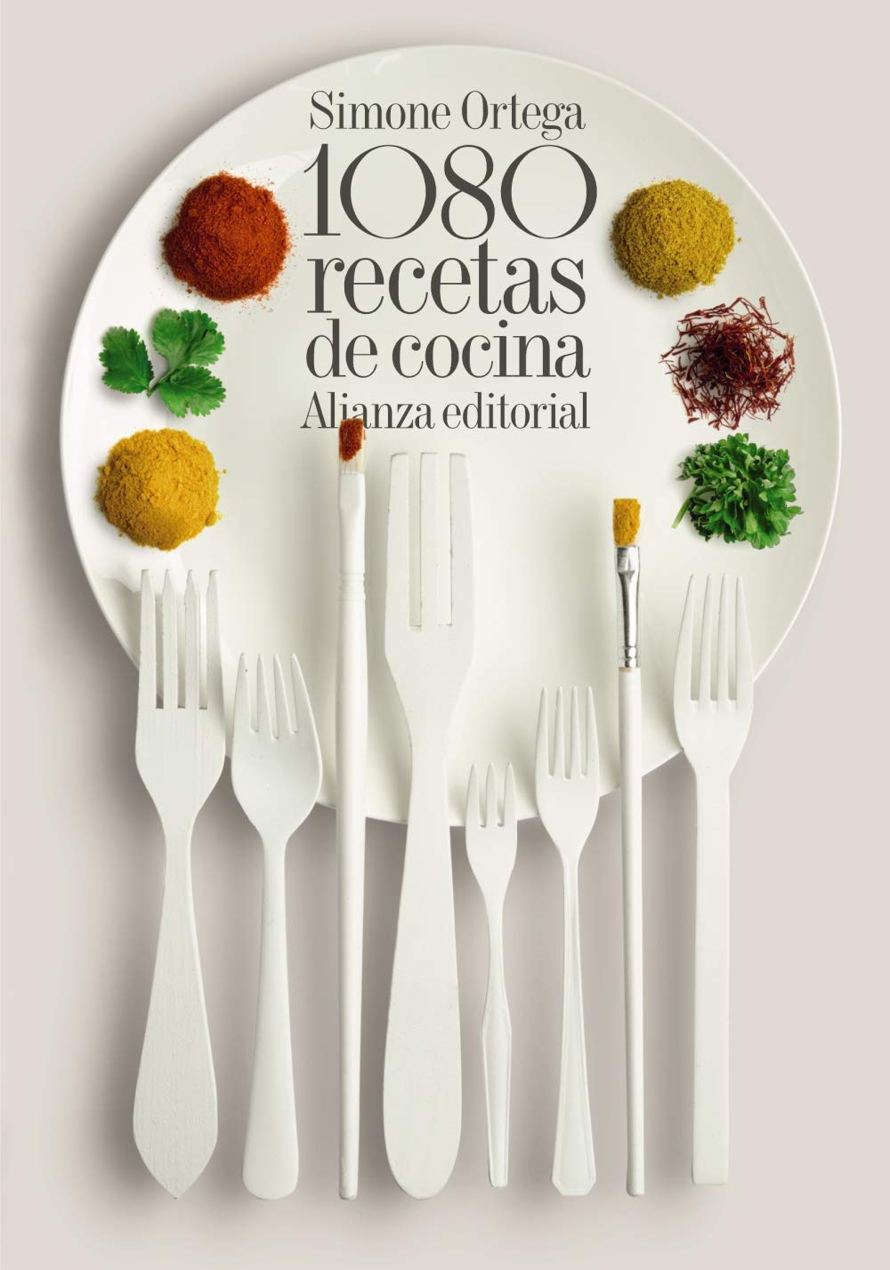 1080 recetas de cocina by Simone Ortega - Fonts In Use