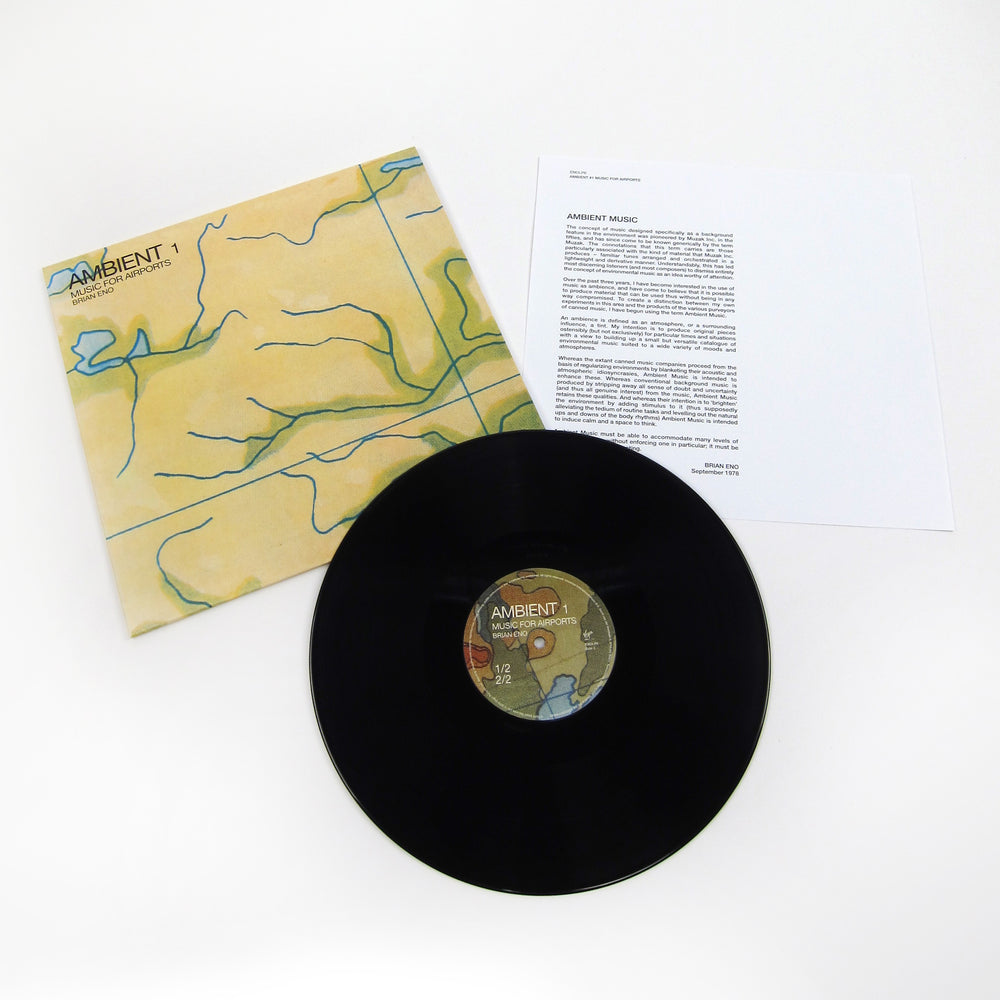 Brian Eno – Ambient 1 (Music For Airports) album art - Fonts In Use