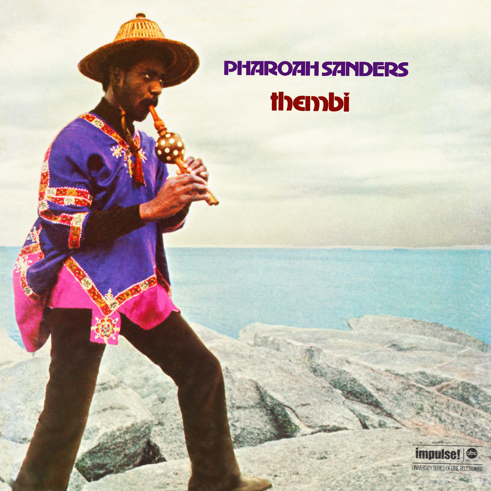 TRIBE ポスター 未開封 B2 Pharoah Sanders Herbie May 3, 1971 - Thembi, the seventh album by the great jazz