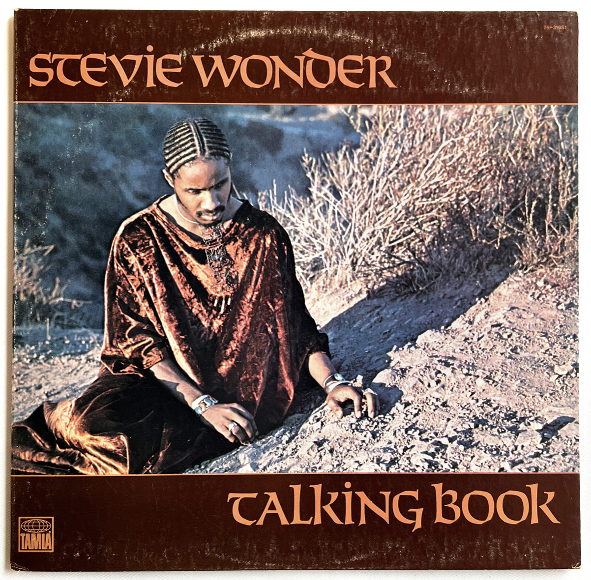 Stevie Wonder – Talking Book album art - Fonts In Use