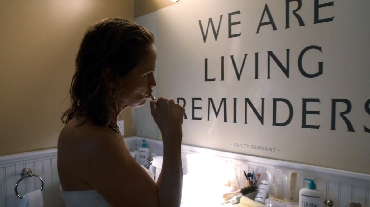 The Leftovers: Guilty Remnant posters and messages - Fonts In Use, image size:1200x672
