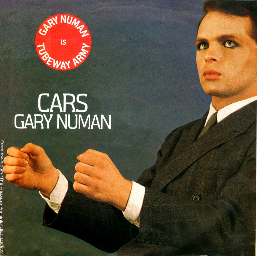 Gary Numan – The Pleasure Principle album art and single covers