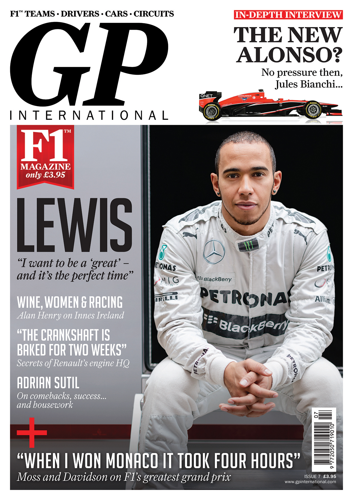 GP International magazine - Fonts In Use