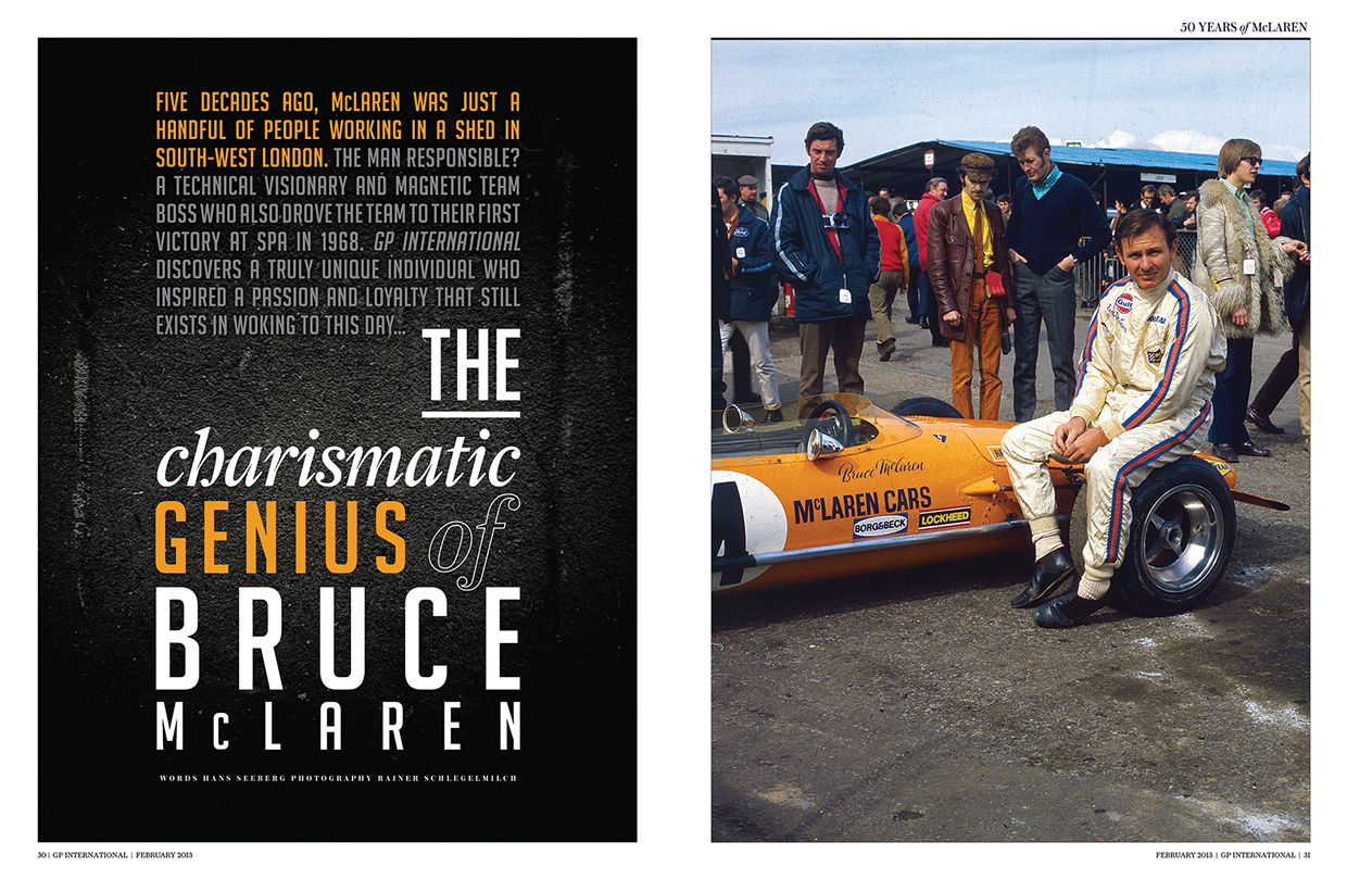 GP International magazine - Fonts In Use