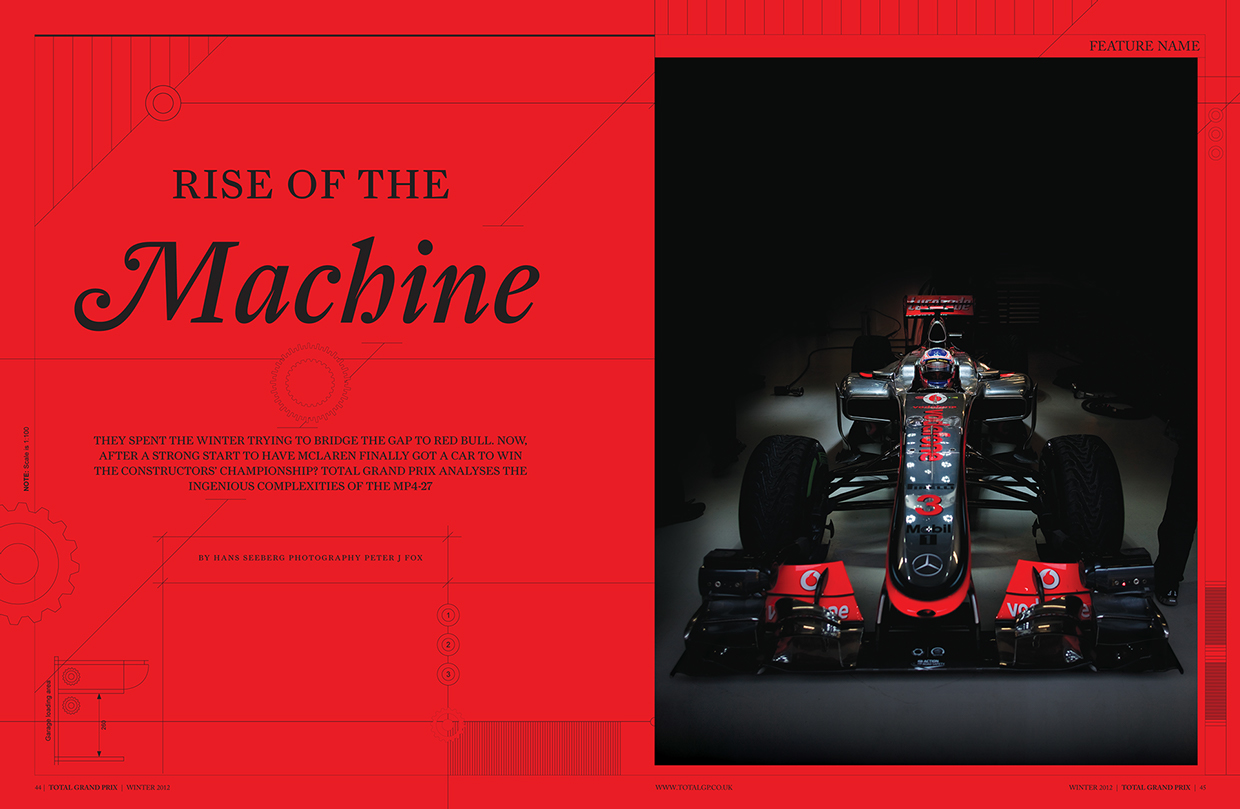 GP International magazine - Fonts In Use