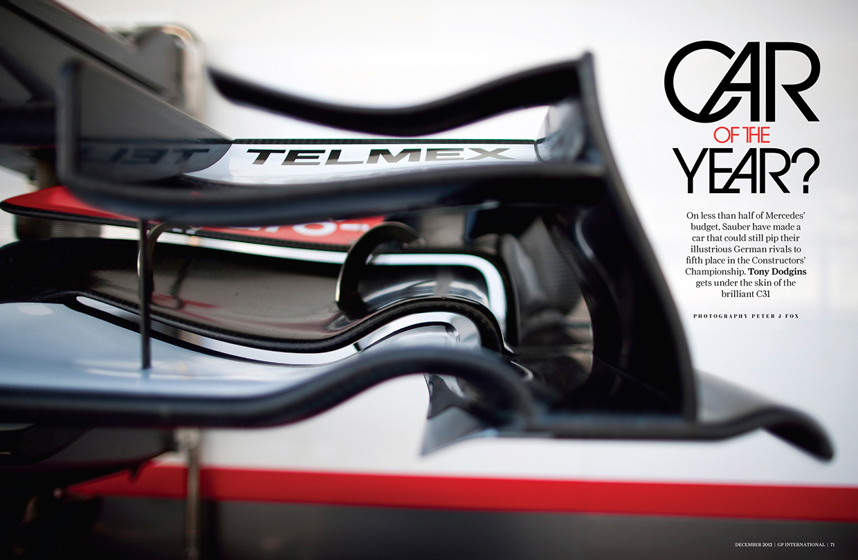 GP International magazine - Fonts In Use