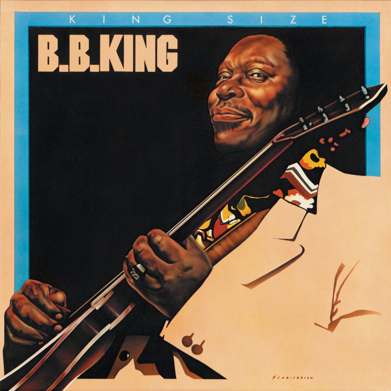 B.B. King – King Size album art - Fonts In Use