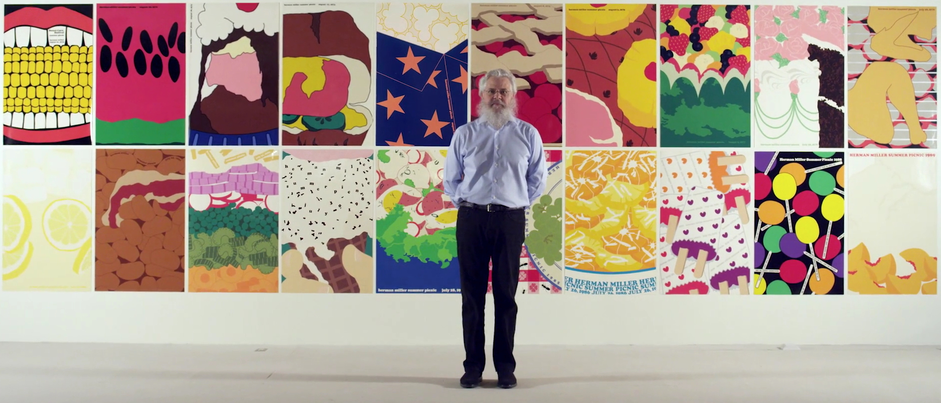 Sweet Corn Festival: Herman Miller Summer Picnic, 1970 - Fonts In Use