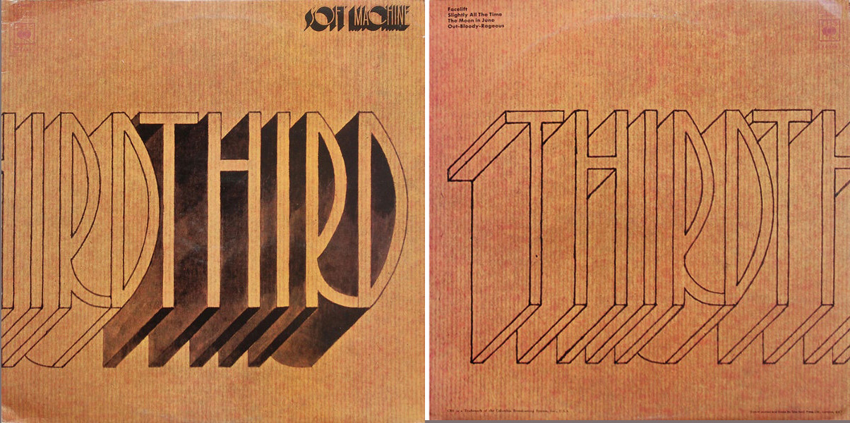 Soft Machine – Third album art - Fonts In Use