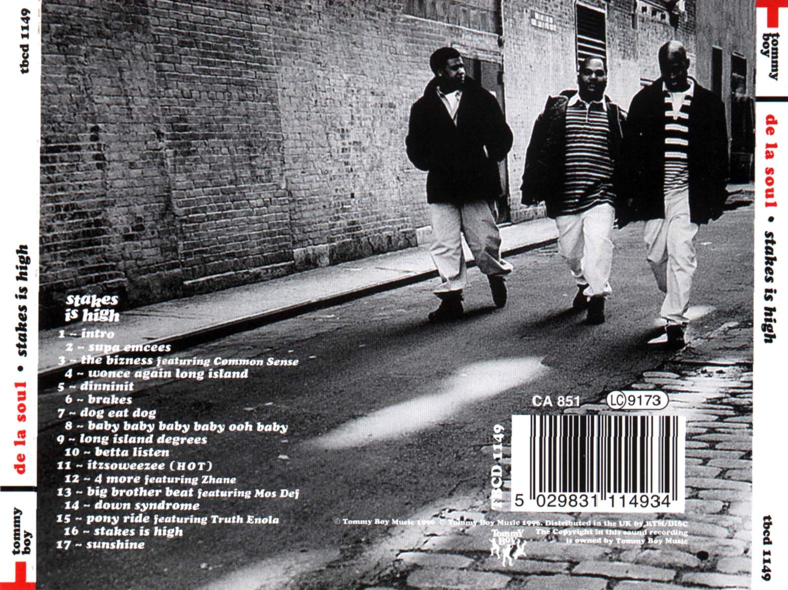 De La Soul – Stakes Is High album art - Fonts In Use