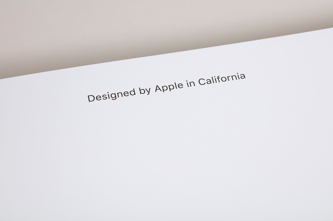Designed by Apple in California - Fonts In Use