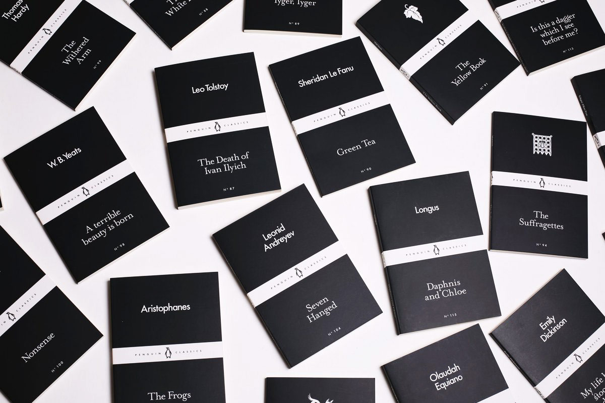 Penguin Little Black Classics series - Fonts In Use