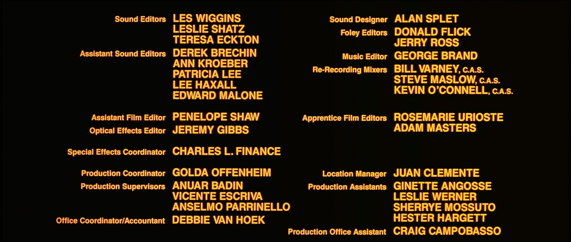 Dune 1984 Titles Fonts In Use