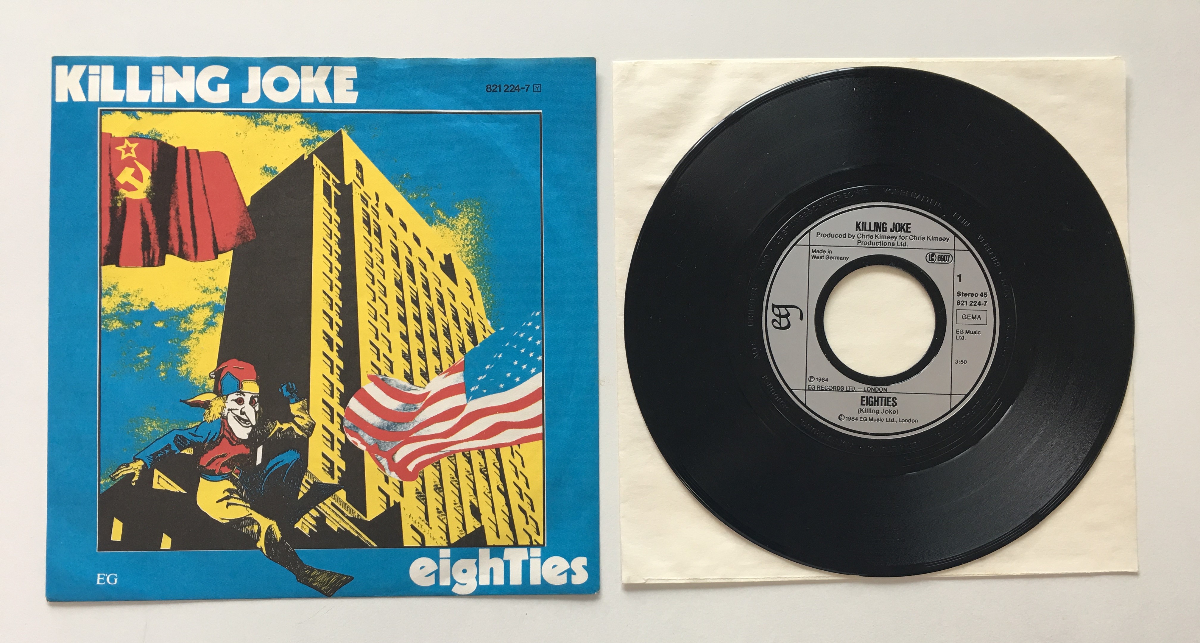 Killing Joke – Eighties - Fonts In Use