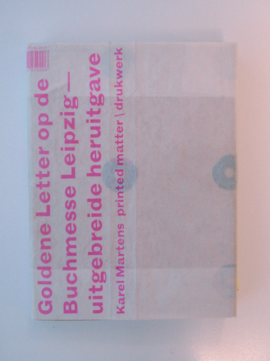 Karel Martens: Printed Matter - Fonts In Use