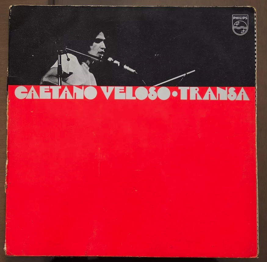 Caetano Veloso – Transa album art - Fonts In Use