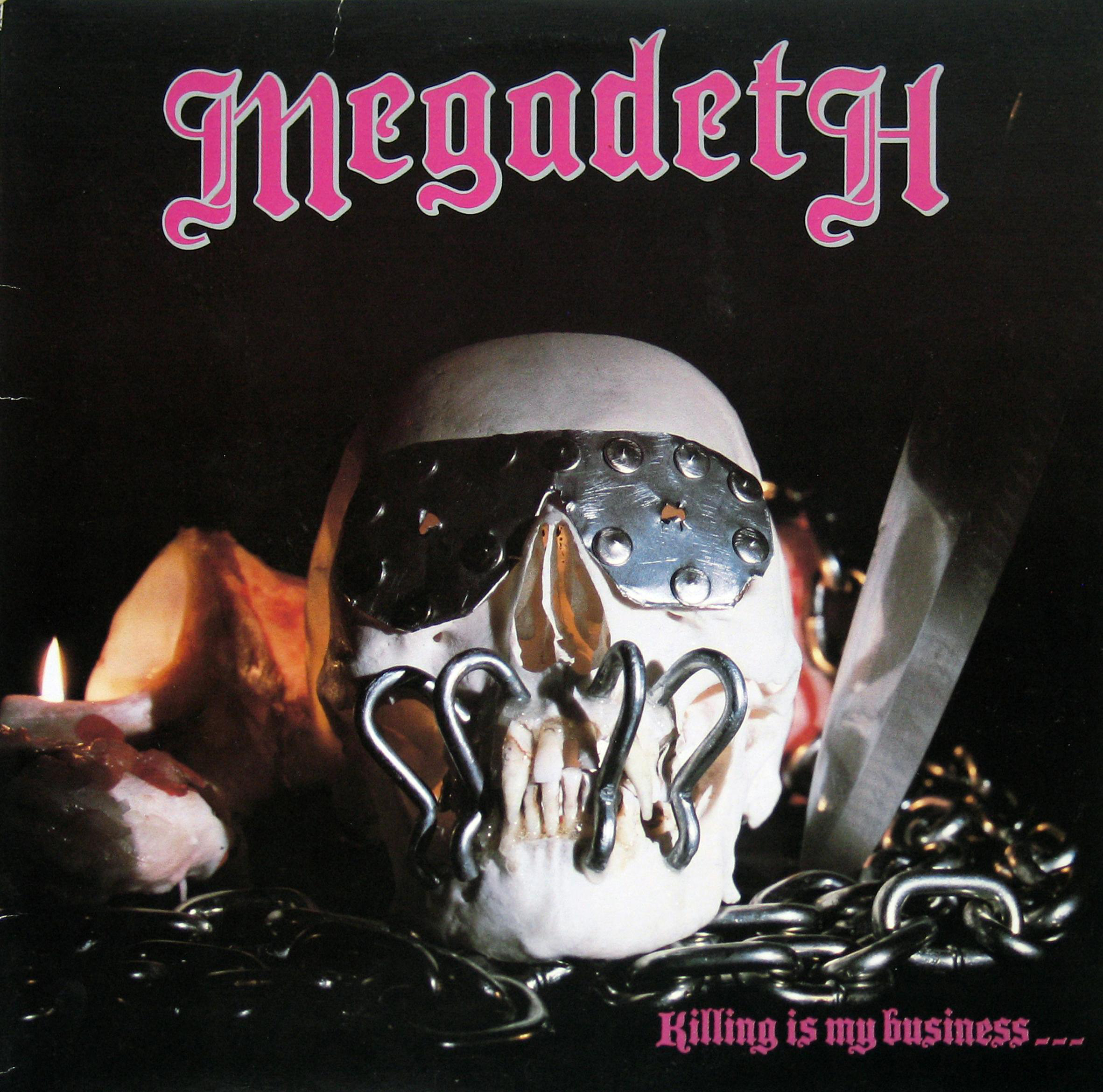 Megadeth – Killing Is My Business … And Business Is Good! album art - Fonts  In Use, image size:2363x2340