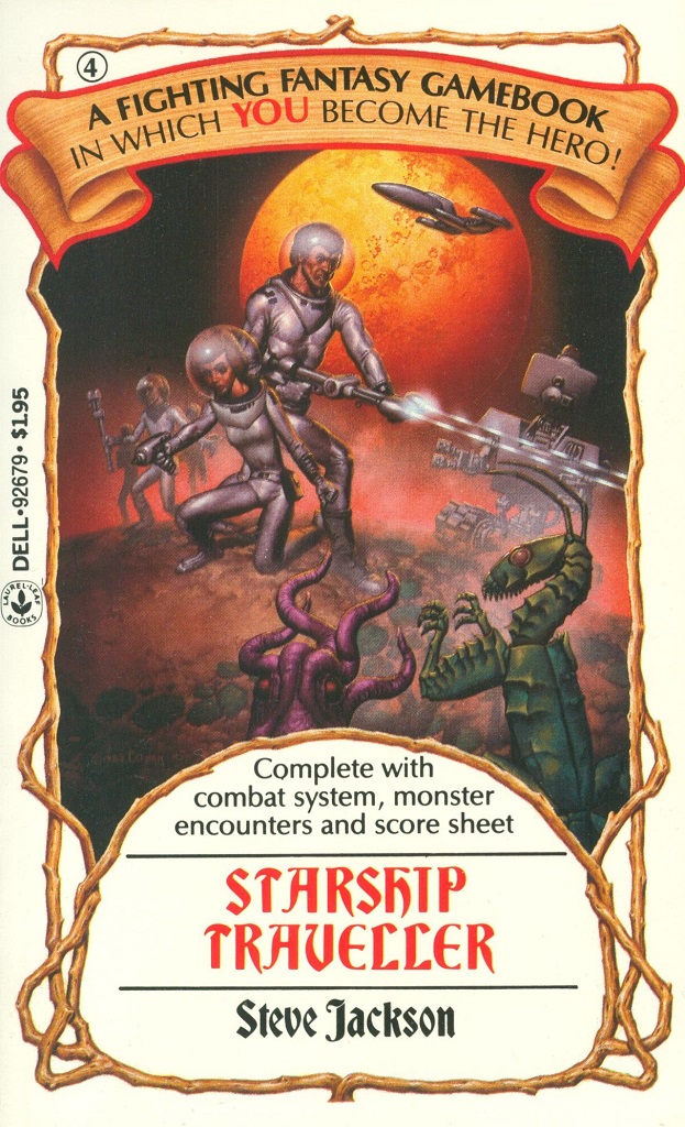 Steve Jackson Starship Traveller #4 Fighting Fantasy Gamebook