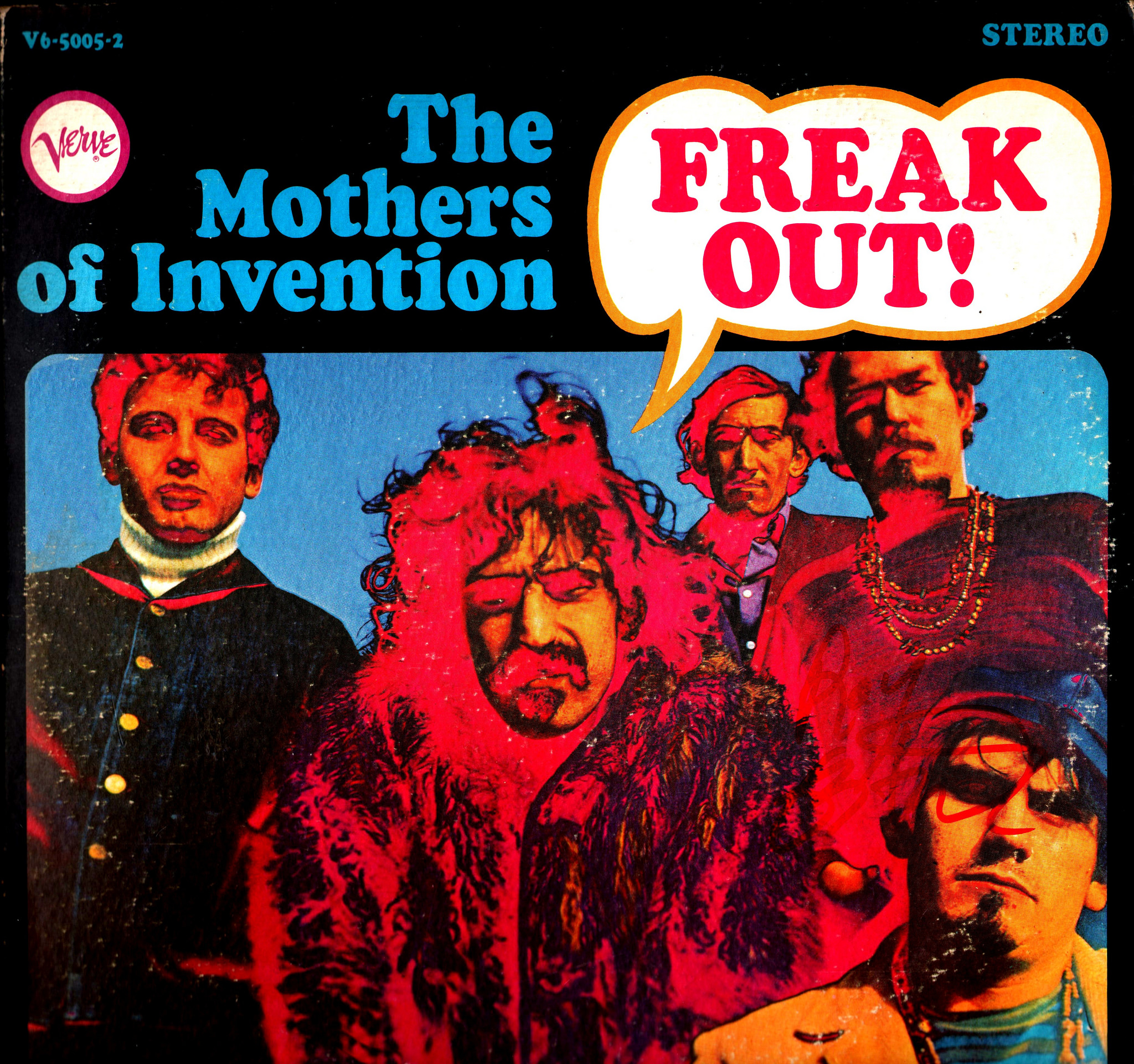 Frank Zappa's The Mothers of Invention – Freak Out album art