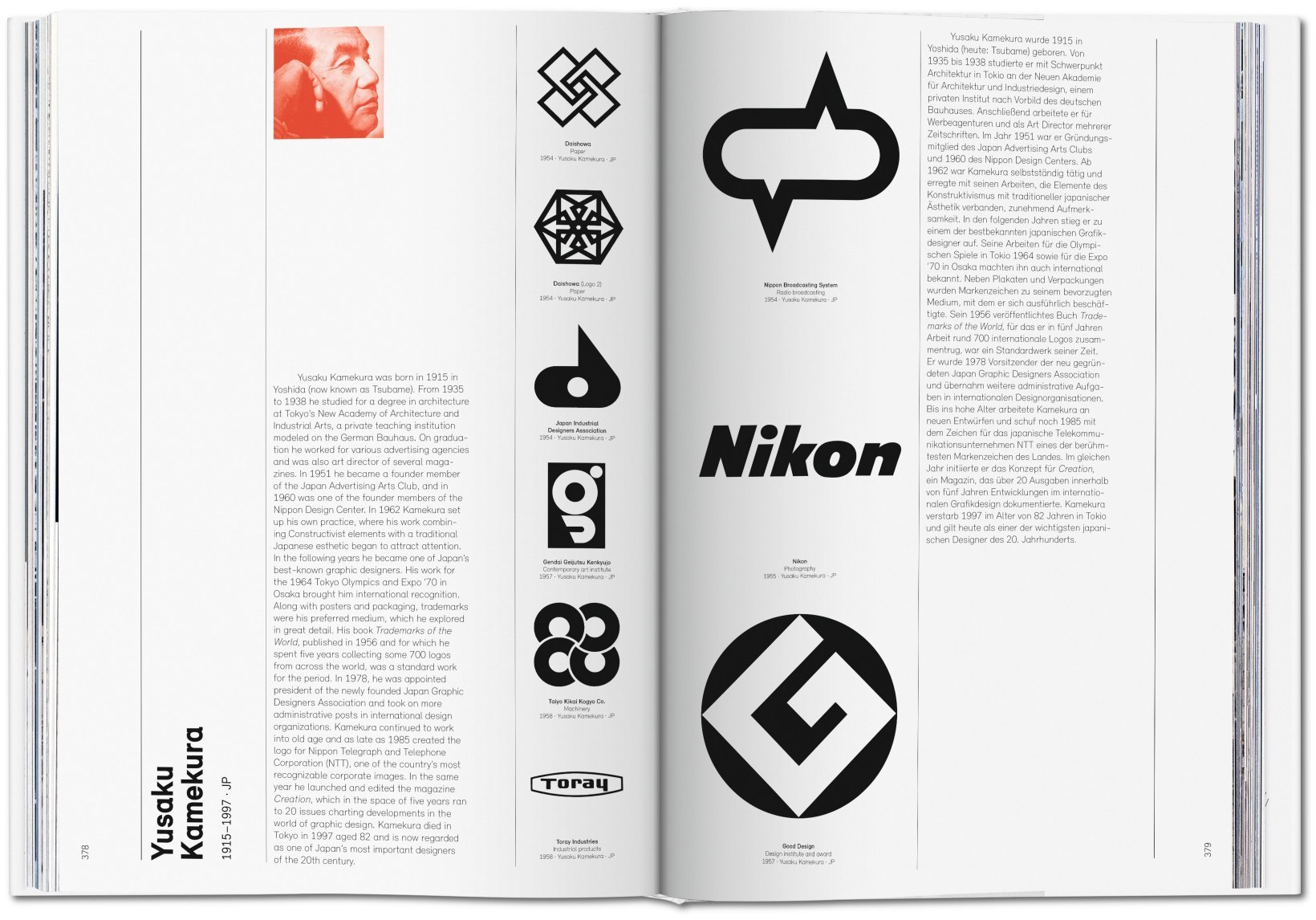 Logo Modernism (Taschen) - Fonts In Use