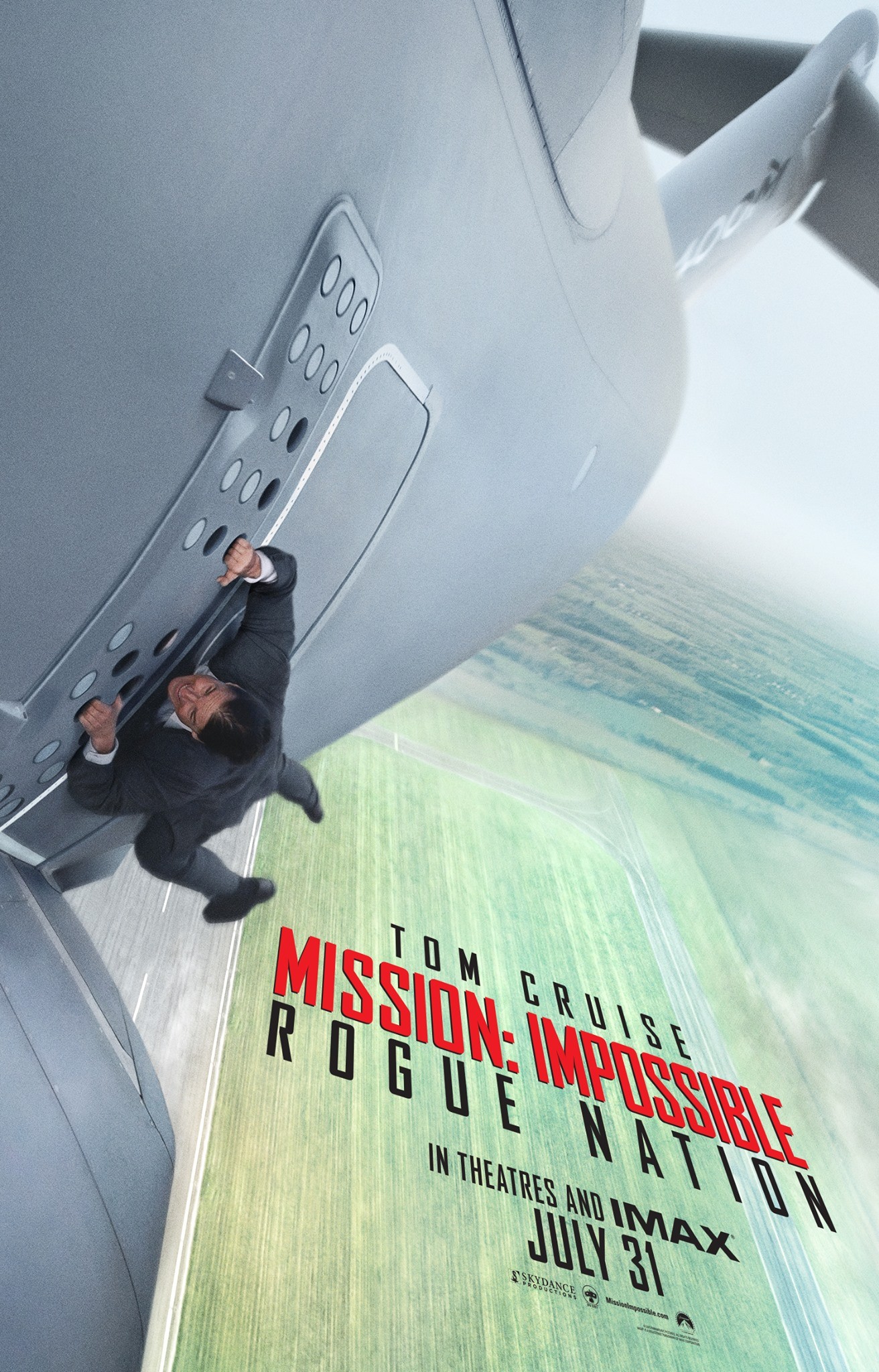 Mission: Impossible – Rogue Nation (2015) movie posters - Fonts In Use, image size:1312x2048