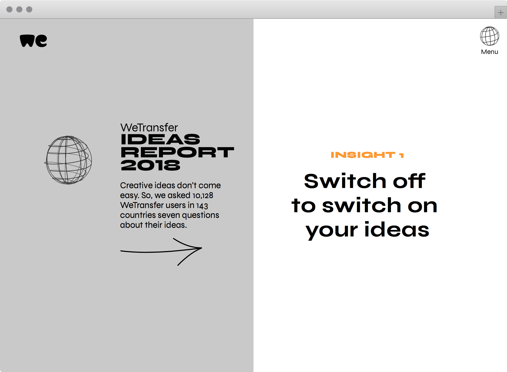 WeTransfer Ideas Report 2018 Fonts In Use WeTransfer Ideas Report 2018 Fonts In Use